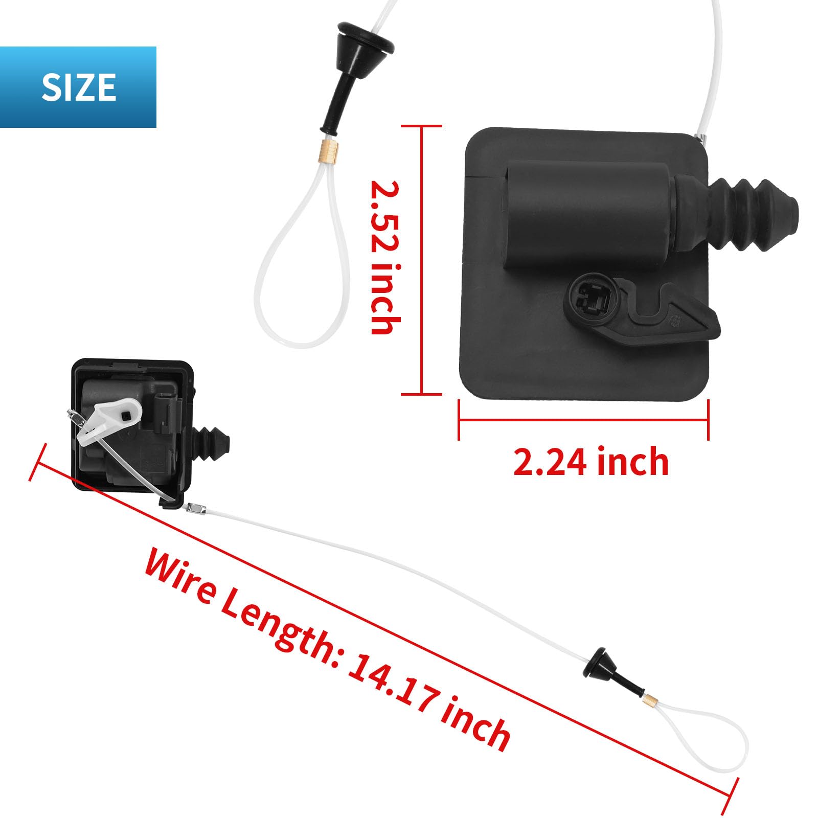 その他 Vis-a [CD] YzusGomumu 74700-TBA-A02 Car Fuel Lid Actuator Gas Door